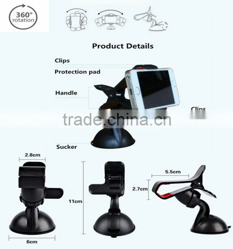 Low price good quality selling best car air vent mount phone holder