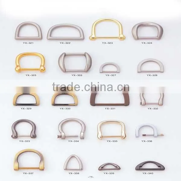 High Quality die casting factory Rhinestone Metal Solid Brass Belt Buckles for Pallet Bundling