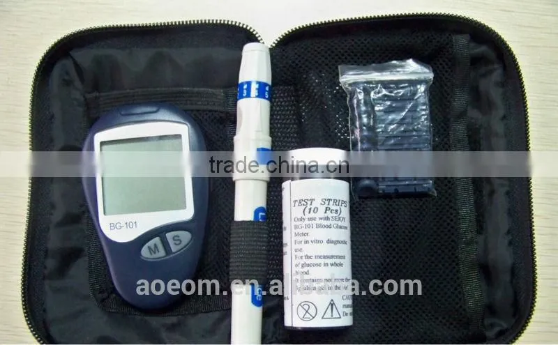 with mechanical coding Test strips Blood Glucose Meter Monitor High Quality