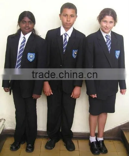 HOT selled black school uniform blazer