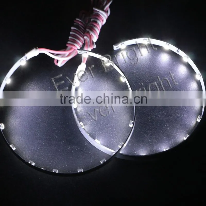 New product Colorful led devil eyes angel light 12V evil eye for 3''inch car projector lens