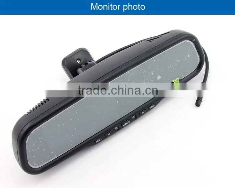 vehicle traveling data recorder rear view mirror instruction XY-2507