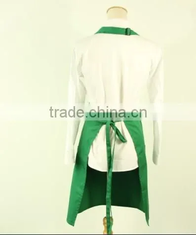 100% Cotton High Quality Kitchen Apron/Promotional Cooking Aprons/Apron