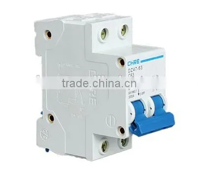 2P mini circuit breaker with high quality and best price DZ47-63