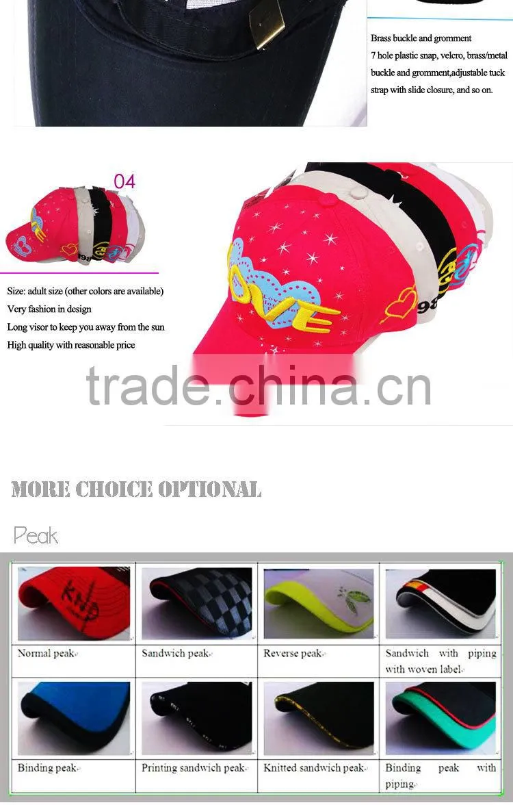 plastic end cap , promotional cap