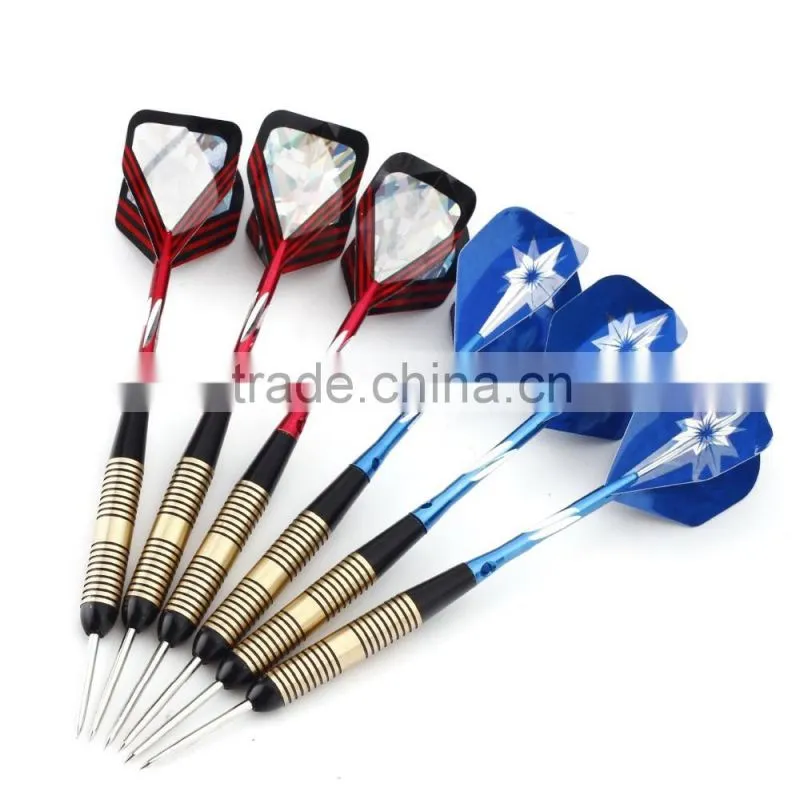 Bulk Pack Brass Barrel Darts Aluminum Flights PET Shaft Steel Tip Dart