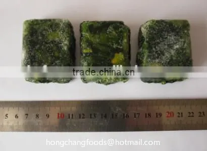 China high quality IQF Frozen spinach chopped