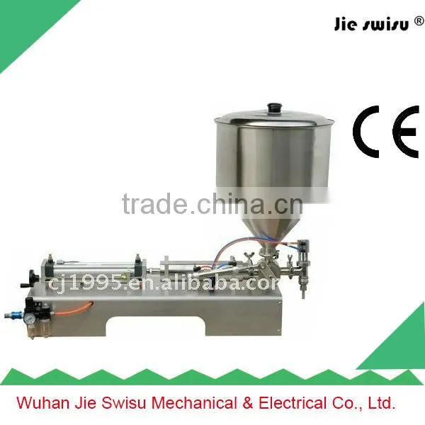 Stainless Steel Semi-Automatic Pneumatic Thick Paste Filling Machine