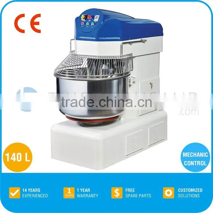 Industrial Cake Mixers - 140 Liters, Mechanic Control, Double Speed, CE, HS140B