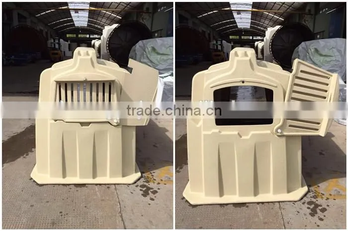 Dairy Farm Plastic Room / Plastic Calf Hutch For Calves