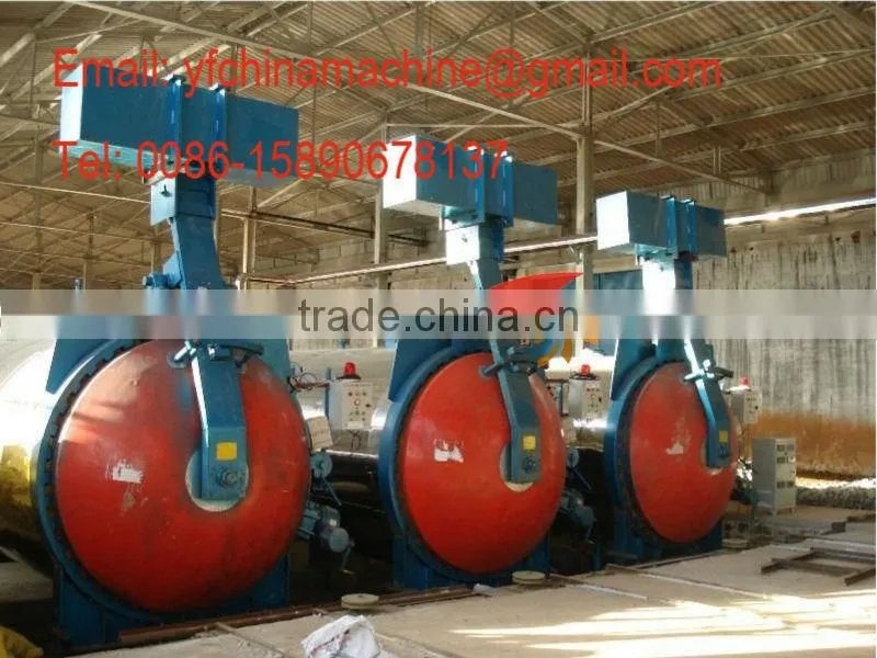 high quality light weight sand aac block production line