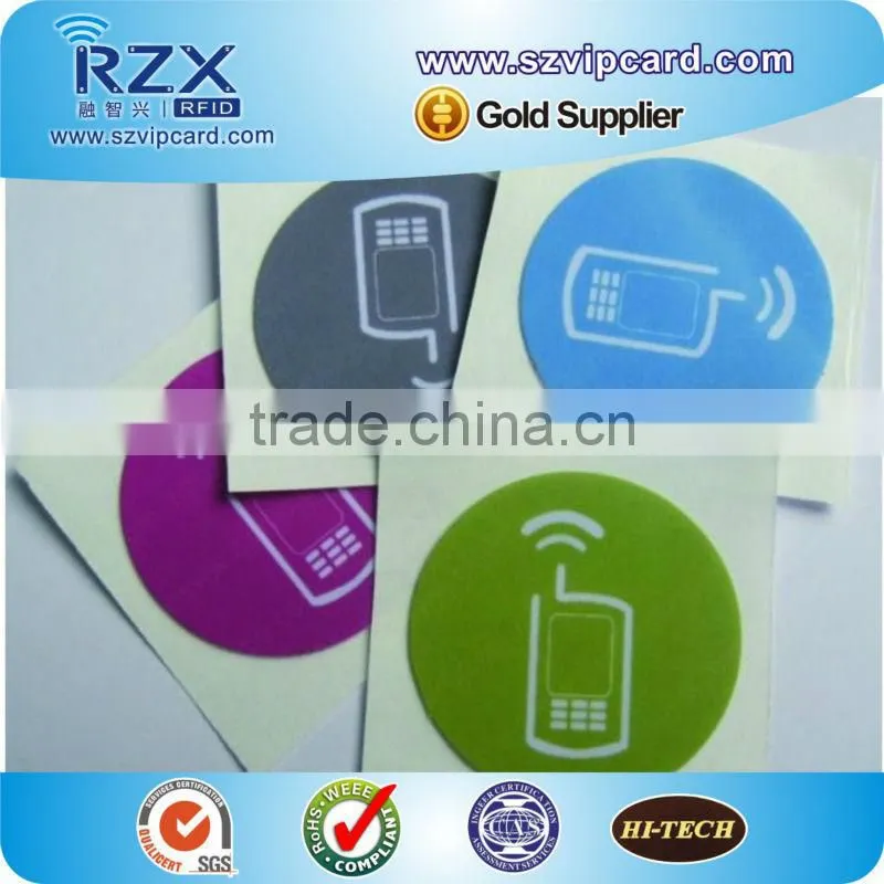 cheap price rfid smart rewritable NFC TAG with tag203/213/215/216 chips