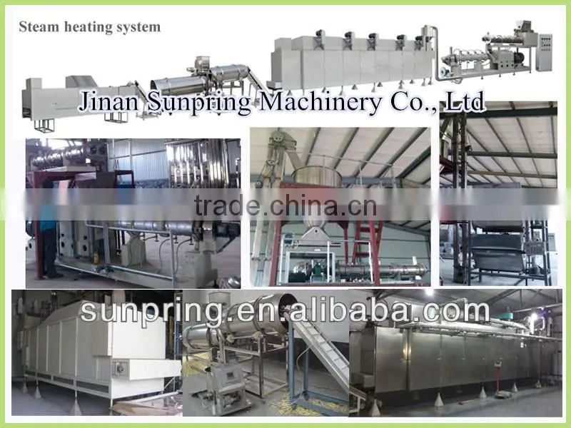 Floating fish feed food extruder