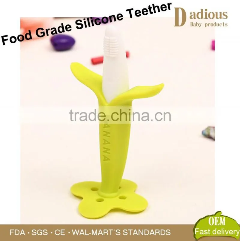 China Manufacturer Custom Silicone Baby Teether Wholesale, BPA Free Silicone Teething Teether Toy
