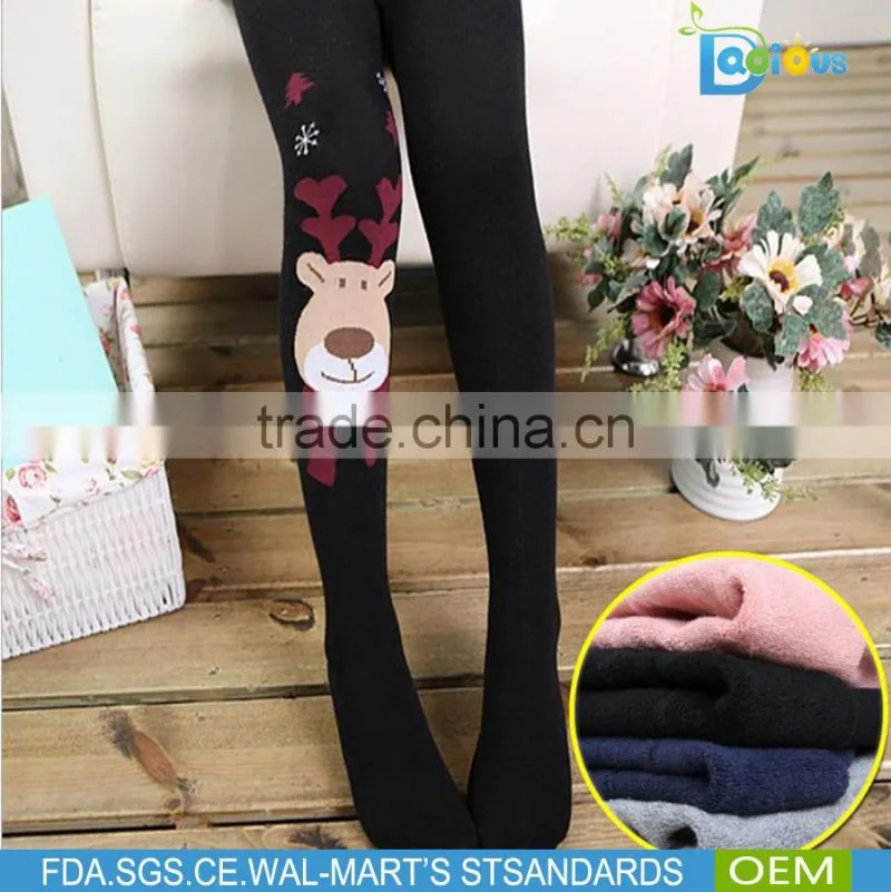 Children dance Tights Pantyhose Cute Kids winter warm Tube Pantyhose