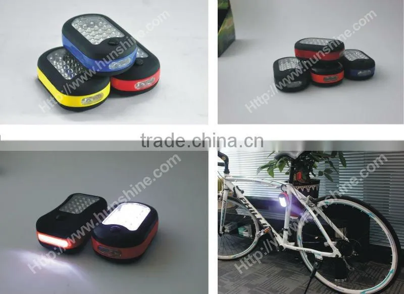 new abs hook magnetic heavy duty led work light with 24+3led