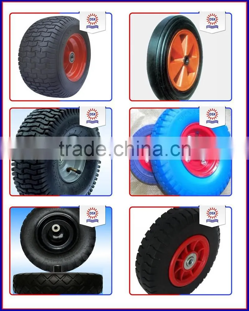 Direct From Factory Fine Price Rubber Coated Wheel For Coated Wheel Barrow