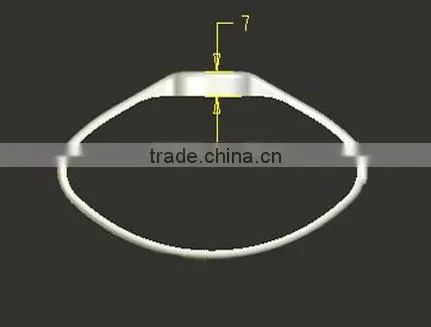 13.56MHz Tag-it 2048 RFID Personalised Wristband UK Christmas Events