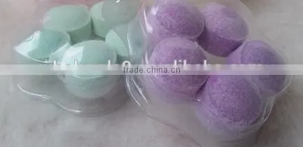 high quality handmade mini tablet bath fizzer bath bomb