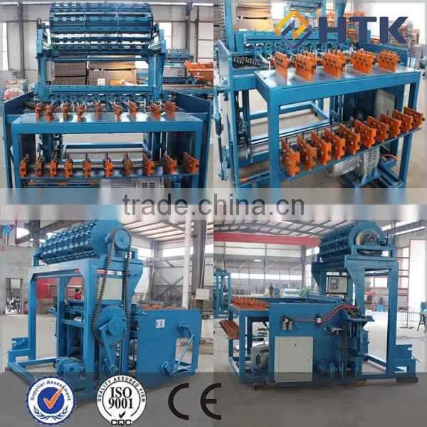 Plastic mesh deer fencing machine