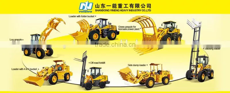 Fragmentation protective body armor ZL18 1.5T 0.7CBM CE ISO approved SHAN DONG Yineng YN 918G loader