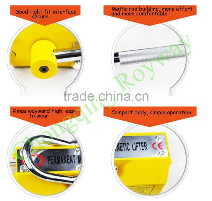 Portable NdFeB Magnet lifting handles permanent magnetic lifter