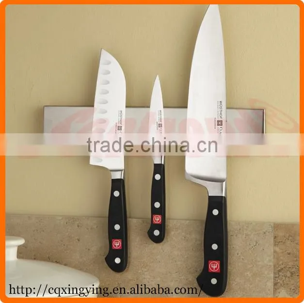 Wall-mounted kitchen magnetic knife rest