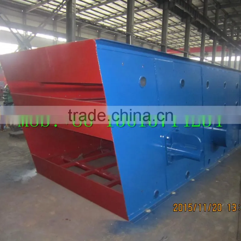 Circular vibrating screen for sand/stone size grade