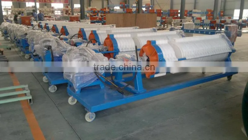 800 round plate filter press