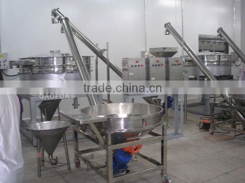 Stainless Steel Flexible Spiral Conveyer for sugar