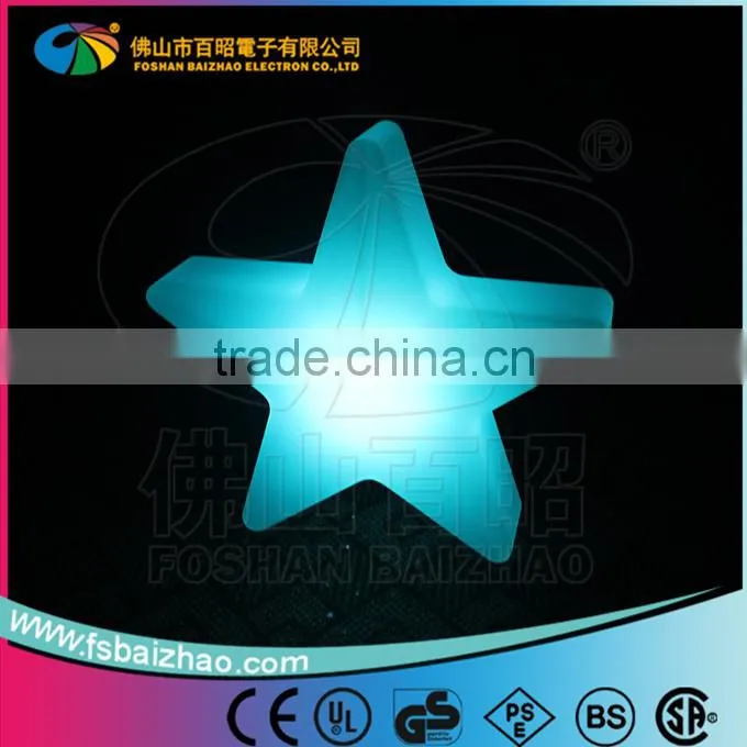 LED color changing hollidays decoration star light