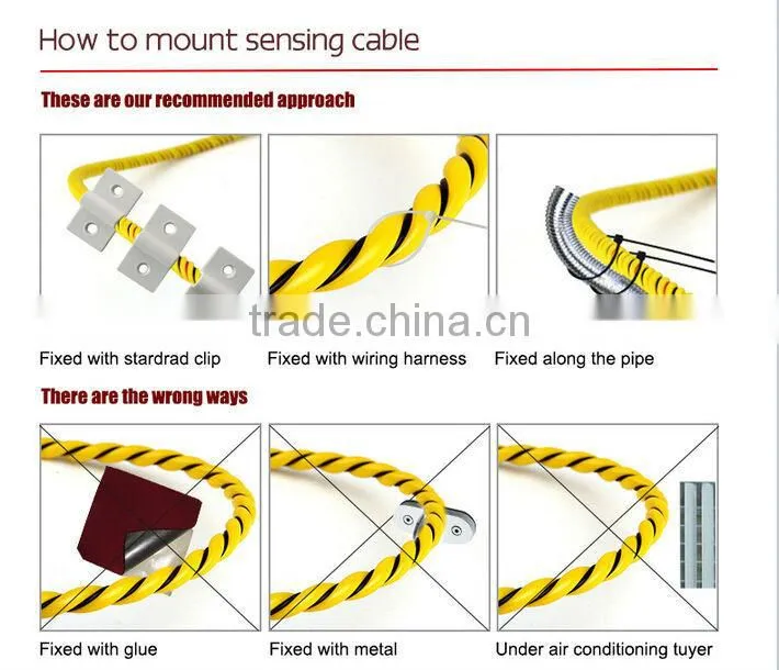High precision water leak detection positioning water leakage sensor