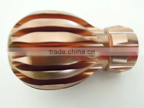aluminum bar for window and door curtain rod