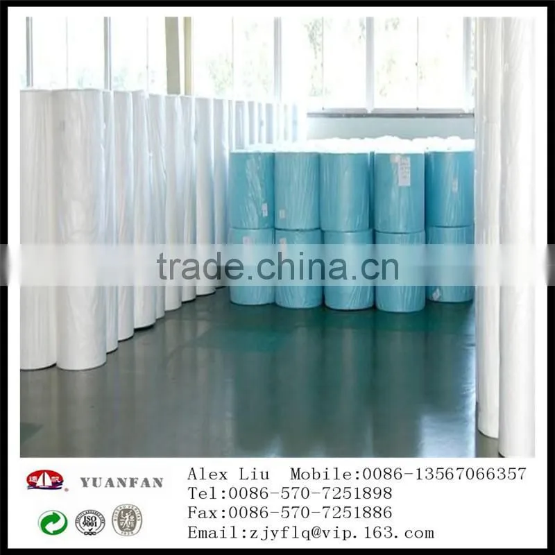 SS non-woven fabric is widely used for Surgical clothes, baby diapers, adult diapers, maternal mat and so on