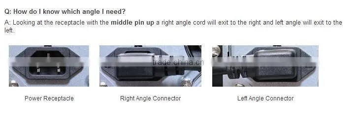 C14 to C19 Power Cord - Black Server Cable