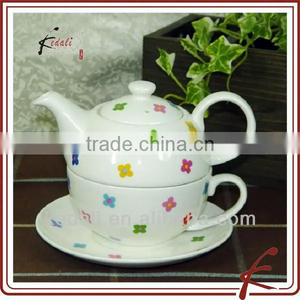 Hot Household Item Durable Ceramic Porcelain Coffee Tea Pot