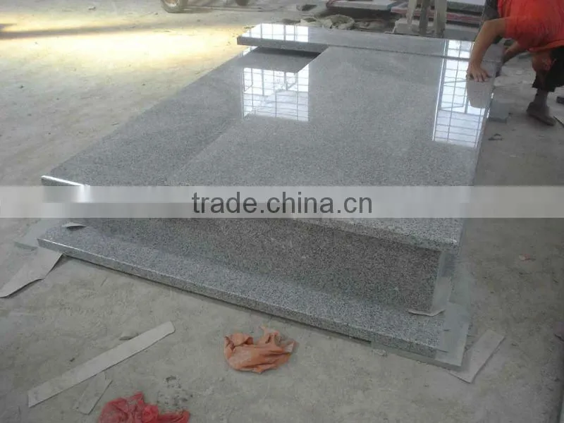 Poland style G603 granite monuments