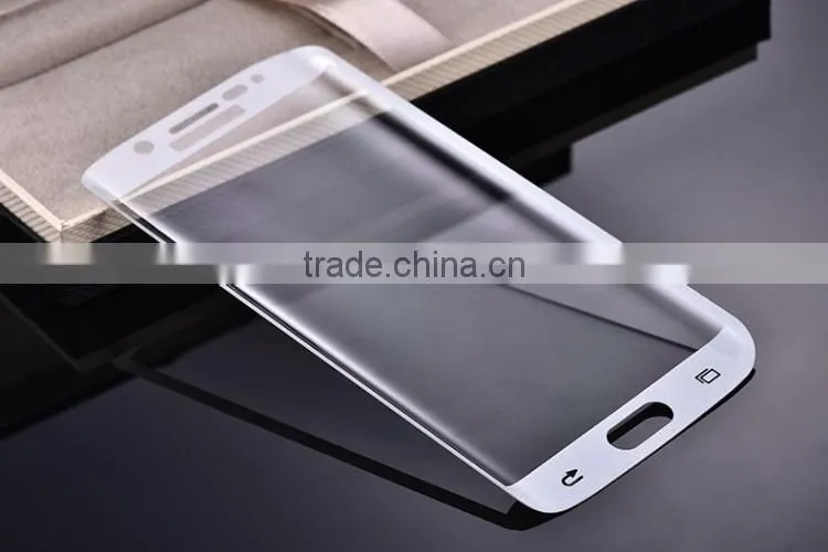 3D Curved 9h hardness Tempered Glass film Screen Protector for Samsung S6 Edge/Plus