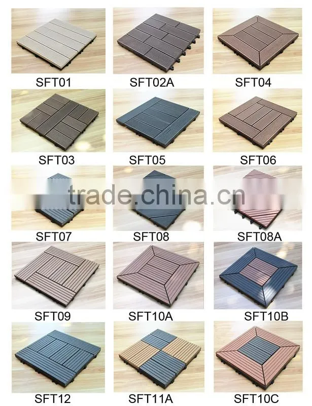 6 Colours WOOD Composite WPC wall panel
