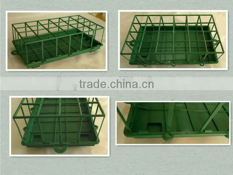 professional designTribute cage holder with floral foam