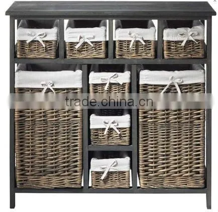 reclaimed vintage wood willow drawer cabinet