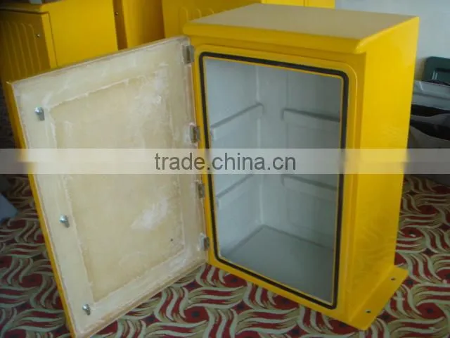 FRP enclosure for battery, solar, heavy duty