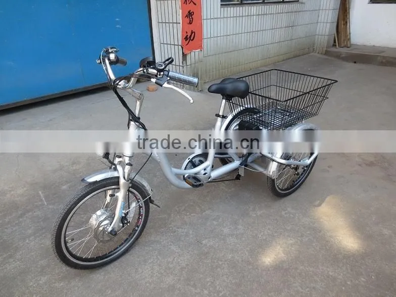 20 inch electric three wheel bicycle for adults
