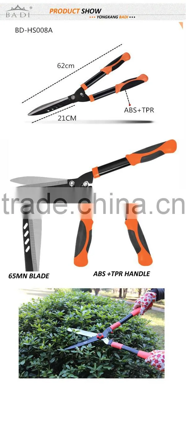 Low MOQ pruning shear, steel garden prunner, flower pruner shears
