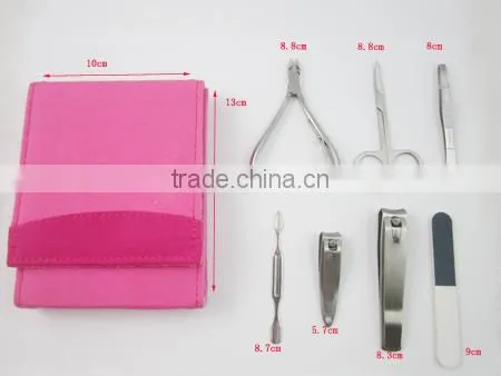 Personal Care Stainless Steel Manicure Pedicure Set