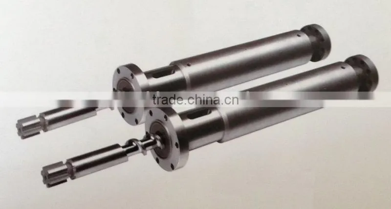 single screw and barrel for rubber extruders/Rubber screw and barrel