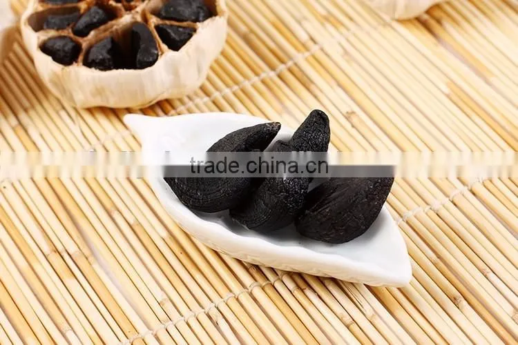 2016 hot sale natural green food black garlic single bulb china