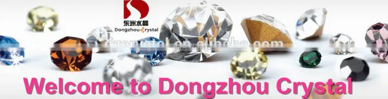 Round shaped black diamond crystal point back fancy rhinestone with claw setting