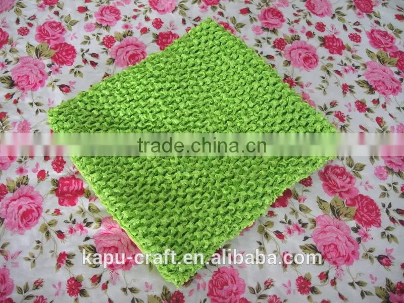 Solid color 9 inch girls crochet tube top lined crochet tube top for tutus