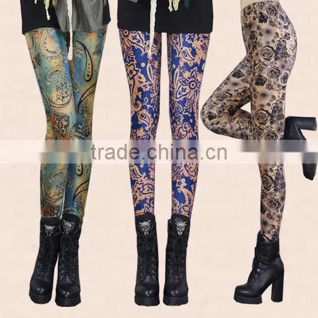 sublimation printing socks digital print socks tights pantyhose